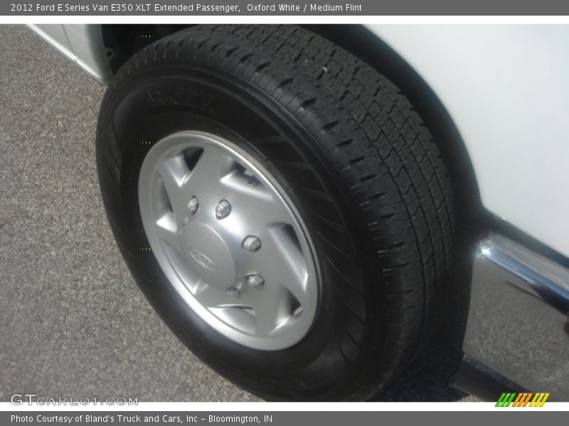 Oxford White / Medium Flint 2012 Ford E Series Van E350 XLT Extended Passenger