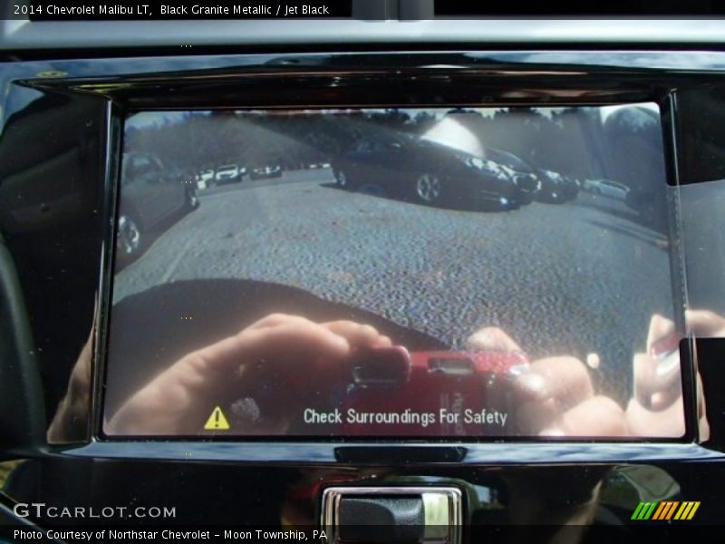 Black Granite Metallic / Jet Black 2014 Chevrolet Malibu LT