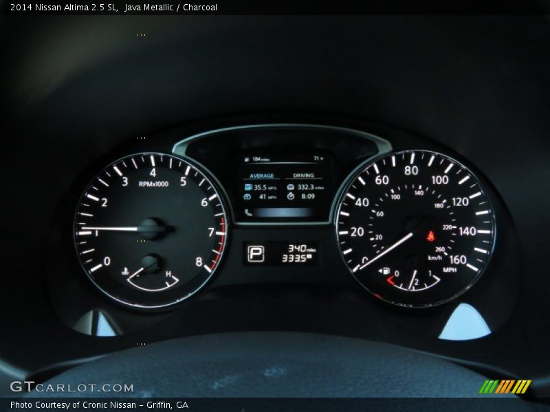 Java Metallic / Charcoal 2014 Nissan Altima 2.5 SL