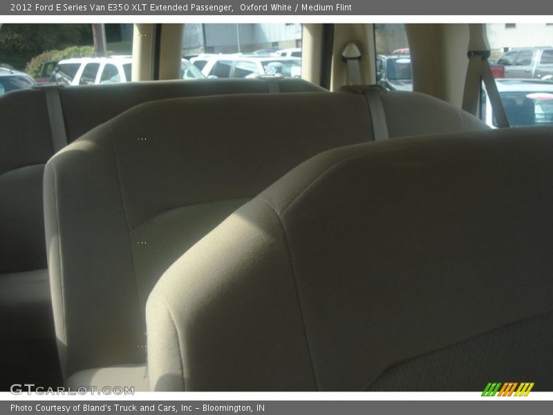 Oxford White / Medium Flint 2012 Ford E Series Van E350 XLT Extended Passenger