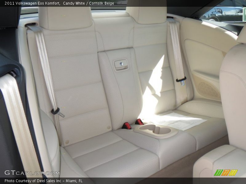 Candy White / Cornsilk Beige 2011 Volkswagen Eos Komfort