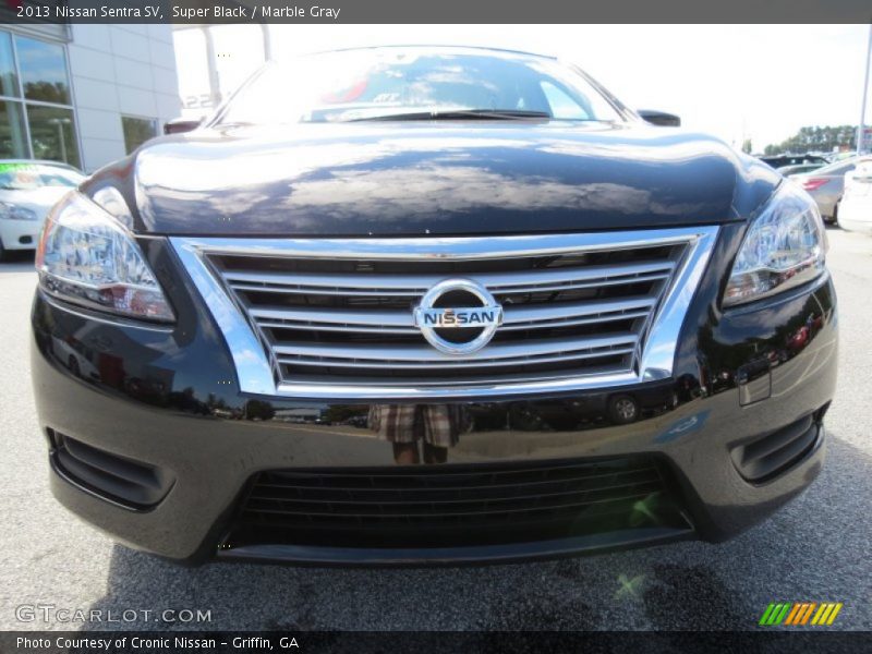 Super Black / Marble Gray 2013 Nissan Sentra SV