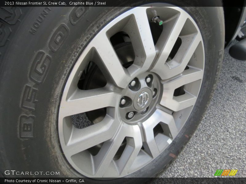 Graphite Blue / Steel 2013 Nissan Frontier SL Crew Cab
