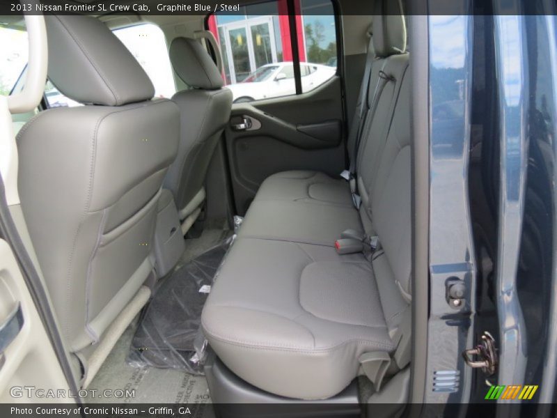 Graphite Blue / Steel 2013 Nissan Frontier SL Crew Cab