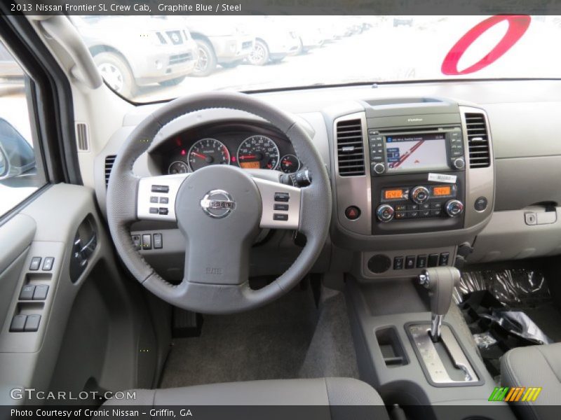 Dashboard of 2013 Frontier SL Crew Cab