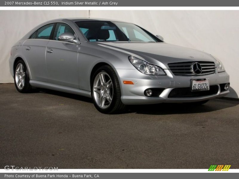 Iridium Silver Metallic / Ash Grey 2007 Mercedes-Benz CLS 550