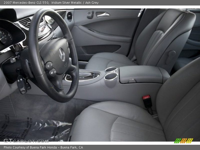  2007 CLS 550 Ash Grey Interior