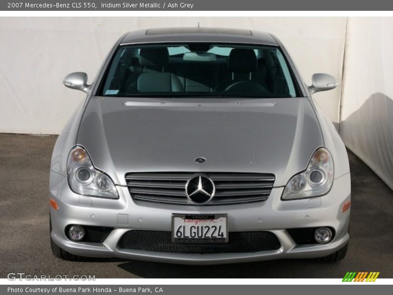 Iridium Silver Metallic / Ash Grey 2007 Mercedes-Benz CLS 550