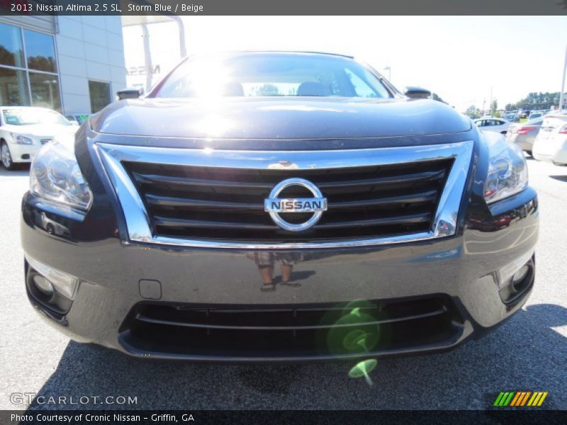 Storm Blue / Beige 2013 Nissan Altima 2.5 SL