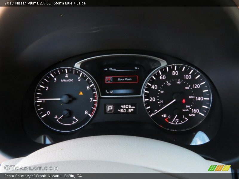Storm Blue / Beige 2013 Nissan Altima 2.5 SL