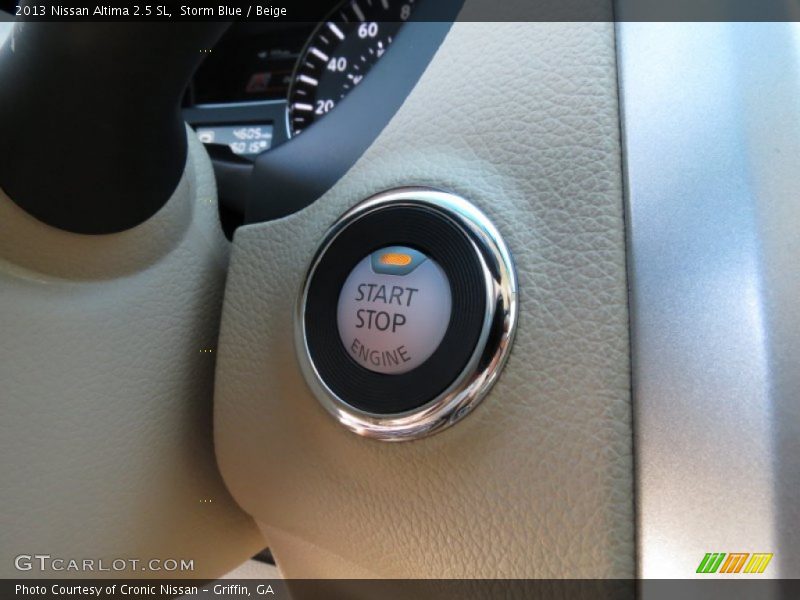 Storm Blue / Beige 2013 Nissan Altima 2.5 SL