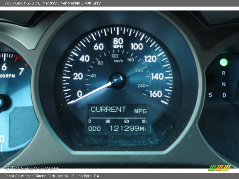 Mercury Silver Metallic / Ash Gray 2006 Lexus GS 300