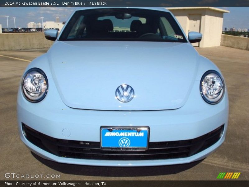 Denim Blue / Titan Black 2014 Volkswagen Beetle 2.5L