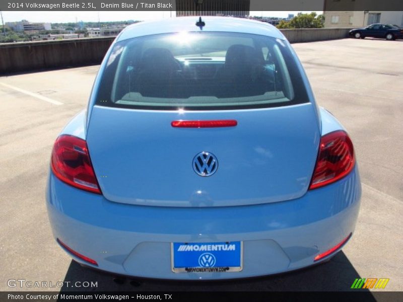 Denim Blue / Titan Black 2014 Volkswagen Beetle 2.5L