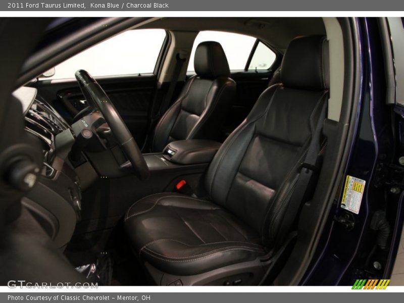  2011 Taurus Limited Charcoal Black Interior