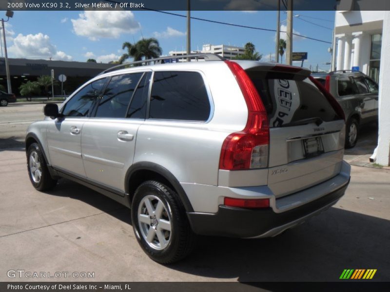 Silver Metallic / Off Black 2008 Volvo XC90 3.2