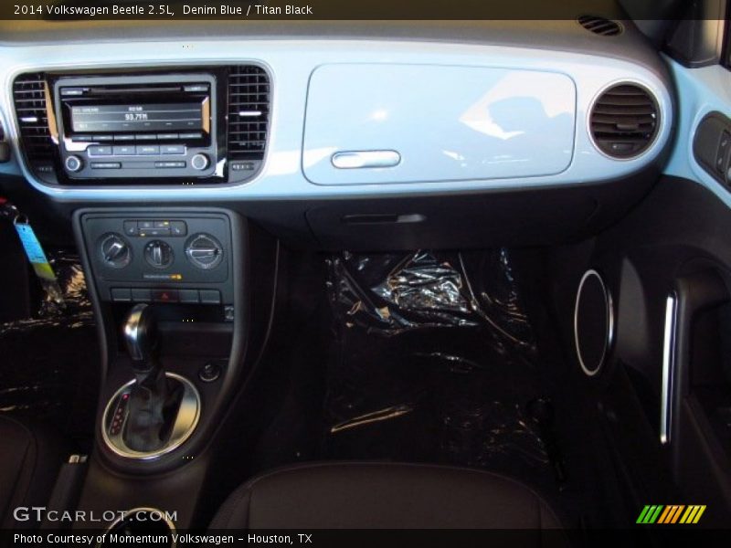 Denim Blue / Titan Black 2014 Volkswagen Beetle 2.5L