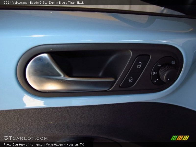 Denim Blue / Titan Black 2014 Volkswagen Beetle 2.5L