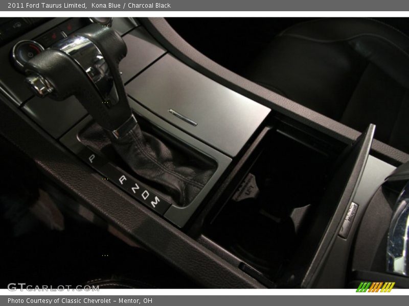 Kona Blue / Charcoal Black 2011 Ford Taurus Limited