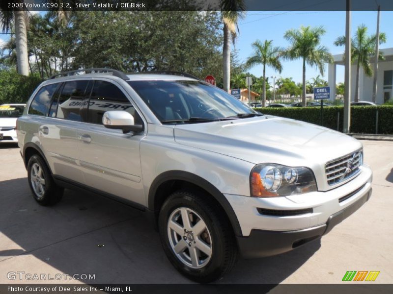 Silver Metallic / Off Black 2008 Volvo XC90 3.2