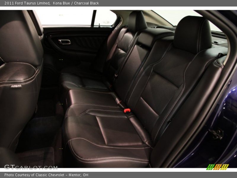 Kona Blue / Charcoal Black 2011 Ford Taurus Limited