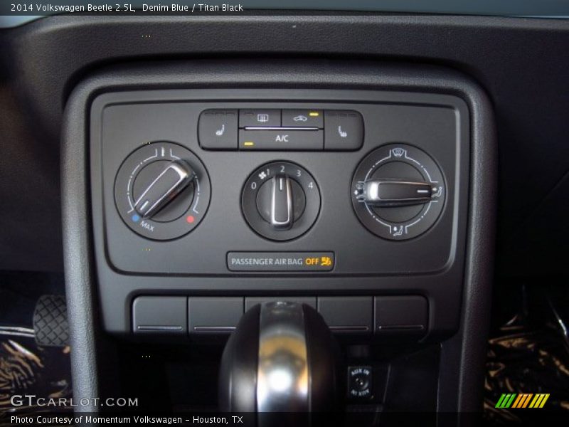 Controls of 2014 Beetle 2.5L
