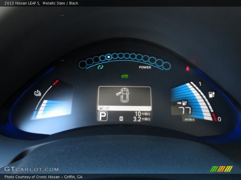 Metallic Slate / Black 2013 Nissan LEAF S