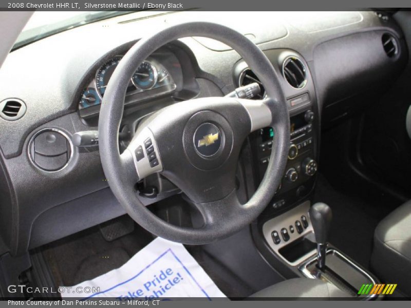 Silverstone Metallic / Ebony Black 2008 Chevrolet HHR LT