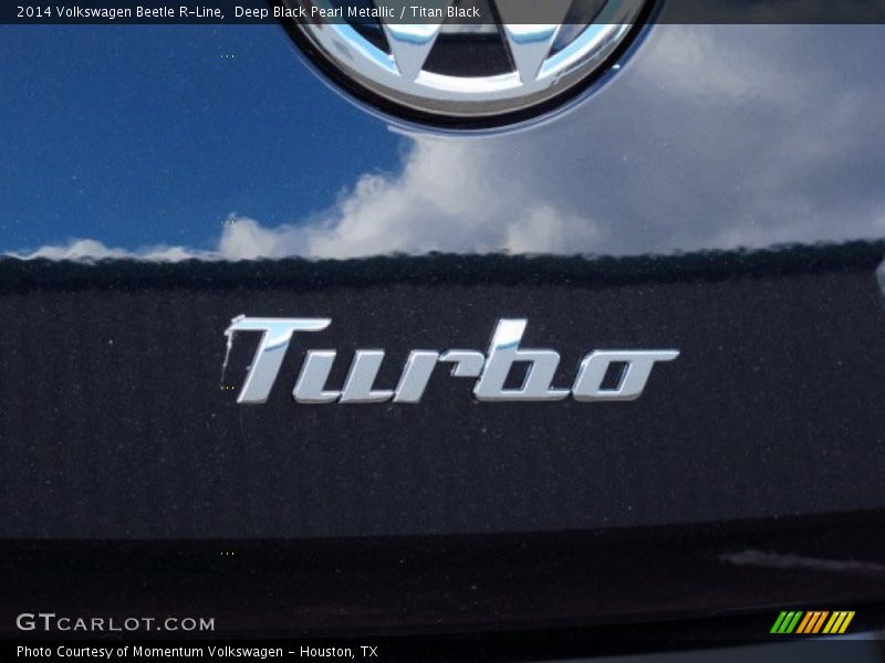 Deep Black Pearl Metallic / Titan Black 2014 Volkswagen Beetle R-Line