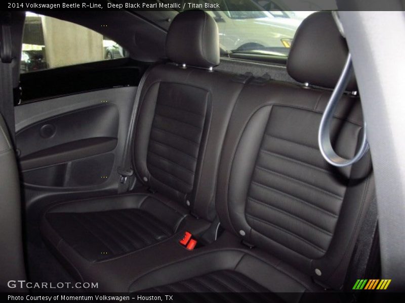 Deep Black Pearl Metallic / Titan Black 2014 Volkswagen Beetle R-Line