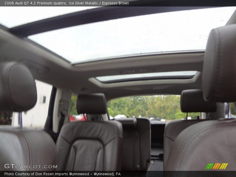 Sunroof of 2008 Q7 4.2 Premium quattro