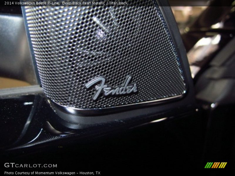 Deep Black Pearl Metallic / Titan Black 2014 Volkswagen Beetle R-Line