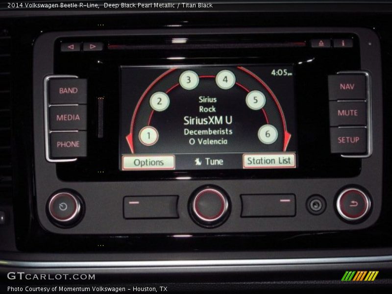 Controls of 2014 Beetle R-Line
