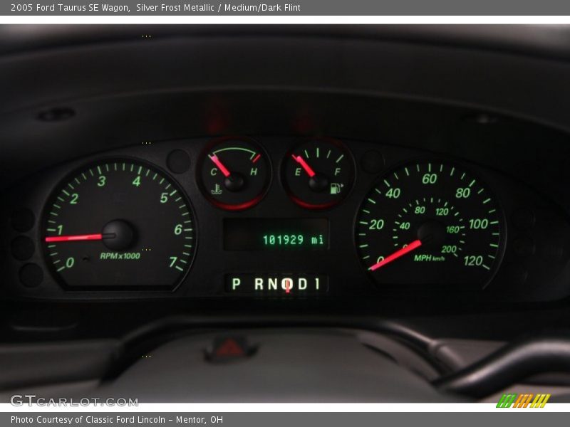  2005 Taurus SE Wagon SE Wagon Gauges