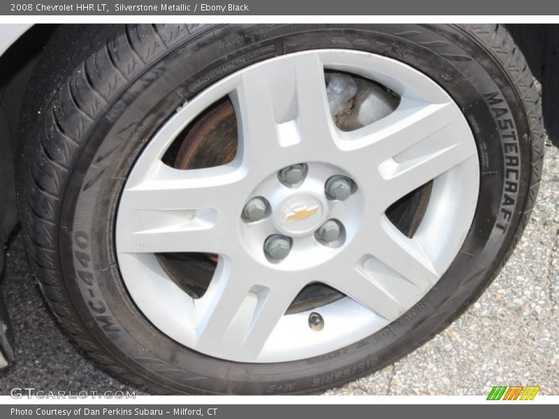 Silverstone Metallic / Ebony Black 2008 Chevrolet HHR LT