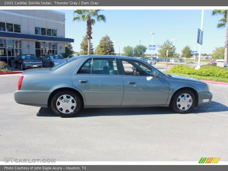 Thunder Gray / Dark Gray 2003 Cadillac DeVille Sedan