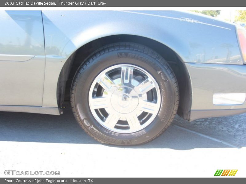 Thunder Gray / Dark Gray 2003 Cadillac DeVille Sedan