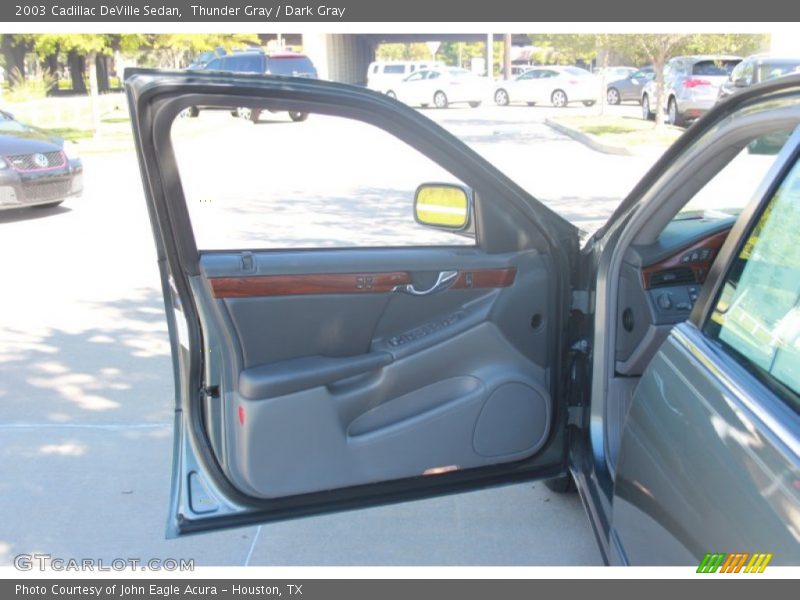 Thunder Gray / Dark Gray 2003 Cadillac DeVille Sedan