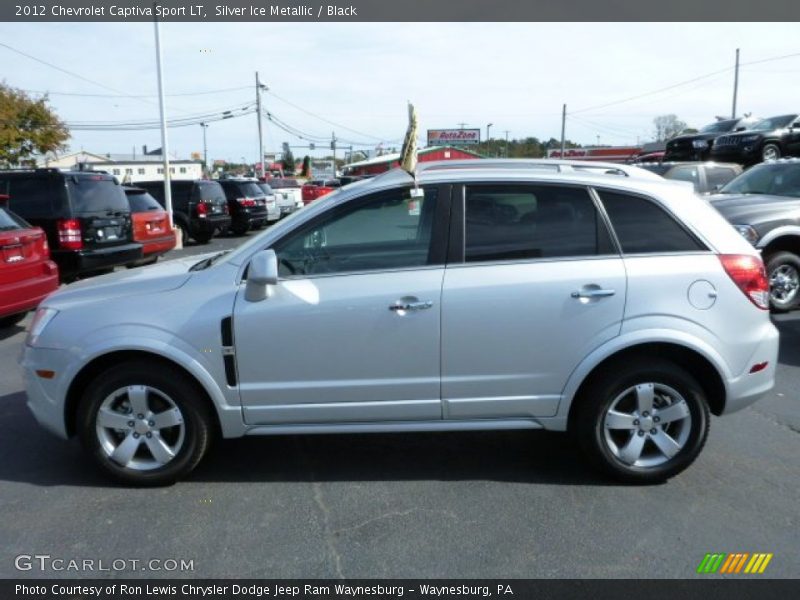 Silver Ice Metallic / Black 2012 Chevrolet Captiva Sport LT