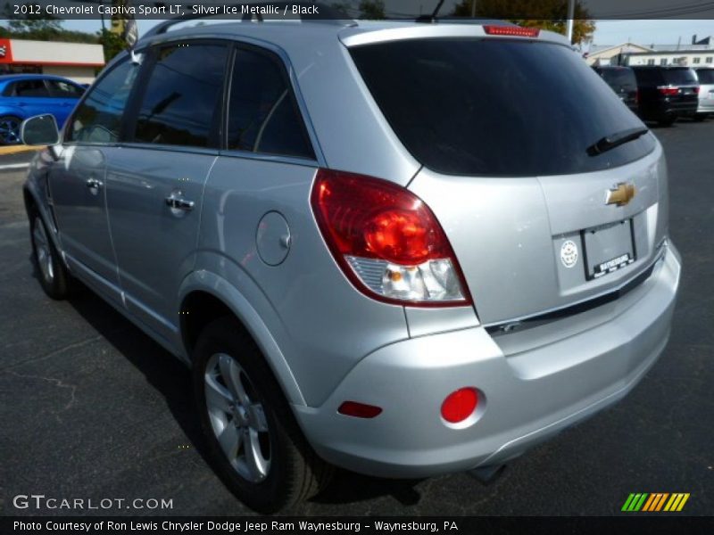 Silver Ice Metallic / Black 2012 Chevrolet Captiva Sport LT