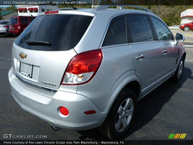 Silver Ice Metallic / Black 2012 Chevrolet Captiva Sport LT