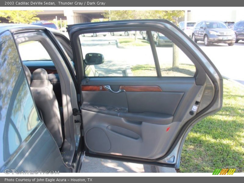 Thunder Gray / Dark Gray 2003 Cadillac DeVille Sedan