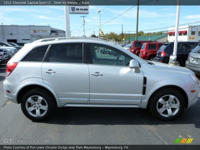Silver Ice Metallic / Black 2012 Chevrolet Captiva Sport LT