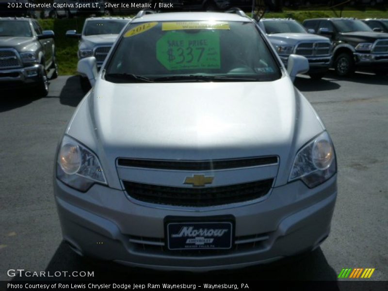 Silver Ice Metallic / Black 2012 Chevrolet Captiva Sport LT