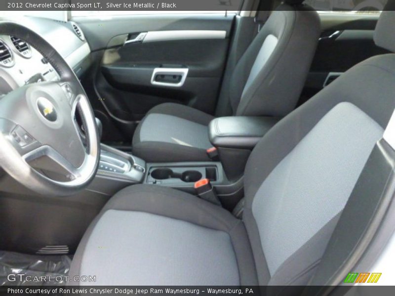 Silver Ice Metallic / Black 2012 Chevrolet Captiva Sport LT