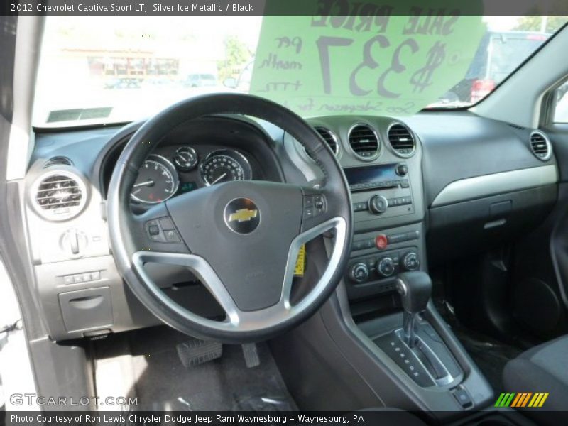 Silver Ice Metallic / Black 2012 Chevrolet Captiva Sport LT