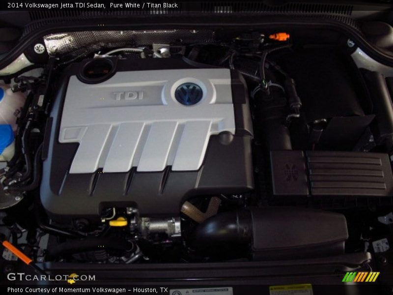 Pure White / Titan Black 2014 Volkswagen Jetta TDI Sedan