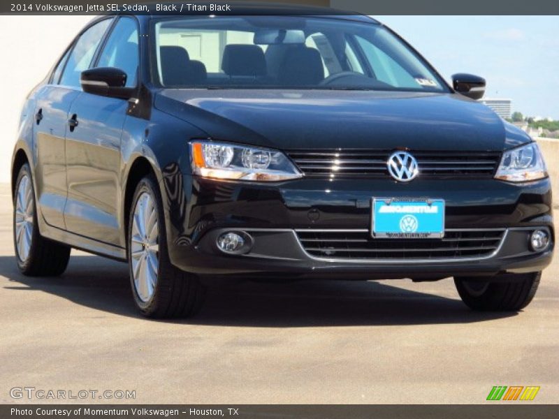 Black / Titan Black 2014 Volkswagen Jetta SEL Sedan