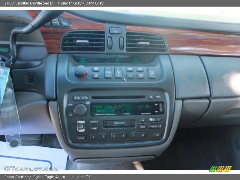 Thunder Gray / Dark Gray 2003 Cadillac DeVille Sedan