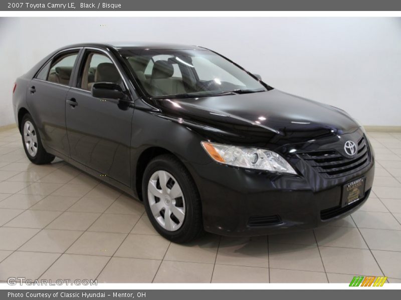 Black / Bisque 2007 Toyota Camry LE